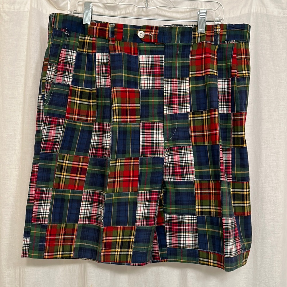 Berle Madras Shorts- 38 R